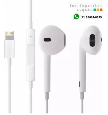 Fone De Ouvido 7+ Iphone 7,8 plus ,x,xs,xr xs max Conecta Via Bluetooth fon-7304 - Foto 2