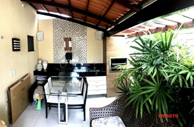 CA1161 Vitória Park, casa plana projetada, 2 suítes, 3 vagas,próx Maestro Lisboa - Foto 13