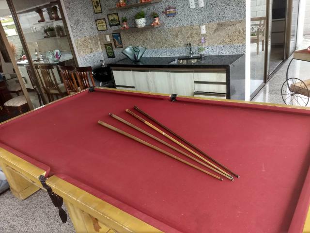 Mesa de bilhar 2.80 por 1.52 novinha - Foto 3