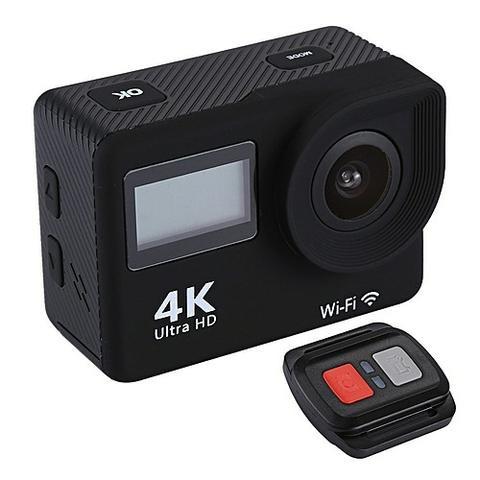 Câmera Digital a Prova D'agua Action Sports 4k Ultra HD DV 16Mpx Wi-Fi Slot SD - Foto 2