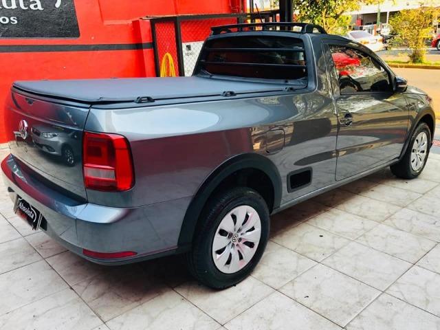 Saveiro 2017 trendline 1.6 flex completa, único dono !!! - Foto 7