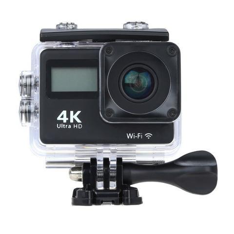 Câmera Digital a Prova D'agua Action Sports 4k Ultra HD DV 16Mpx Wi-Fi Slot SD - Foto 5