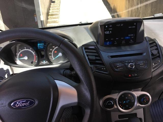New Fiesta SEL 1.6 2018 Completíssimo couro multimídia gnv 5ª geração - Foto 6