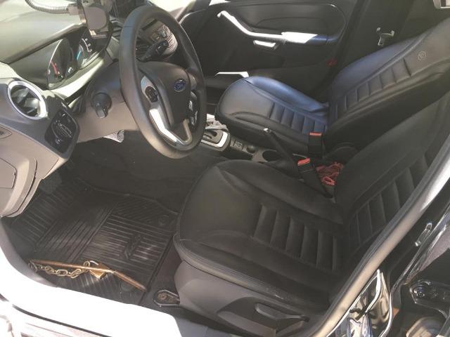New Fiesta SEL 1.6 2018 Completíssimo couro multimídia gnv 5ª geração - Foto 4