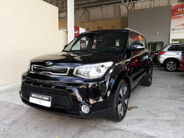 Kia 2016 soul 1.6 ex Automatico top de linha impecável garantia de fábrica teto confira