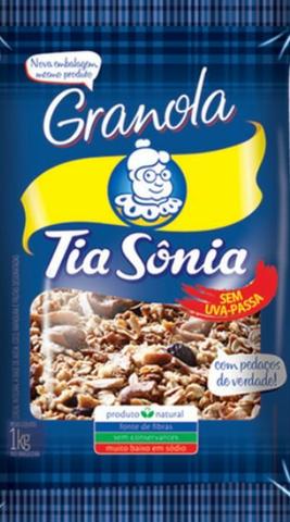 Granola Tia Sônia 1,5kg $30