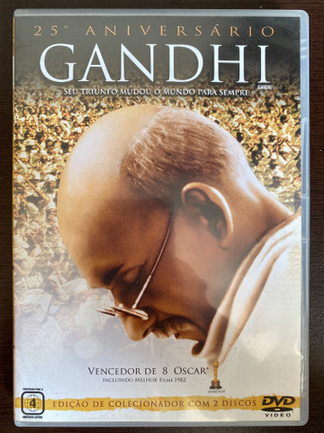 DVD duplo Gandhi