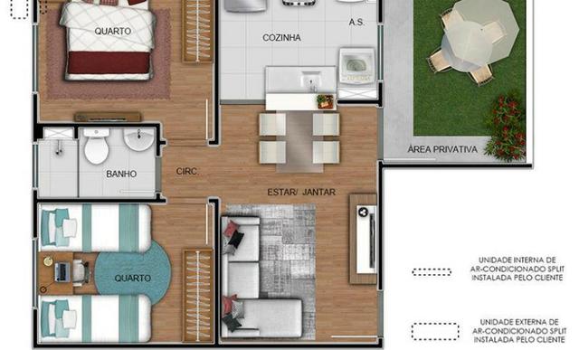 Apartamento com 2 dormitórios à venda, 41 m² por R$ 144.300,00 - Jd. Europa - Suzano/SP - Foto 13