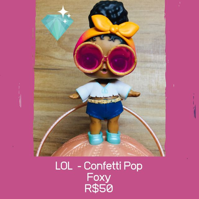 lol confetti pop foxy