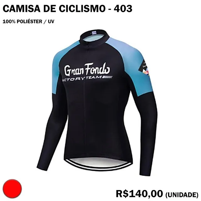 Camisa Ciclismo com Bolso Proteção UV