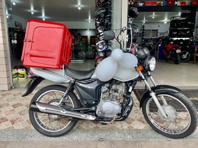 HONDA CG 125 CARGO 2010 COM BAU MOTOBOY ENTREGAS