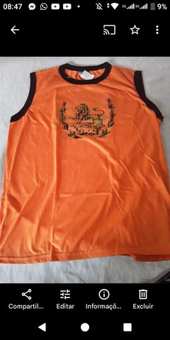 Blusa e regatas masculina tamanho G