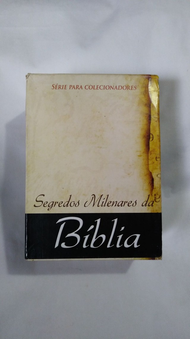 BOX SEGREDOS MILENARES DA BÍBLIA SÉRIE PARA COLECIONADORES 14 DVDS