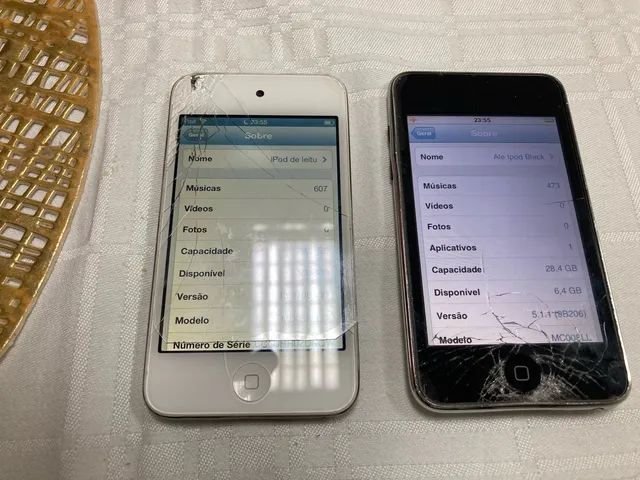 2 iPod Touch 32gb + Nano 7g+ Doc JBL