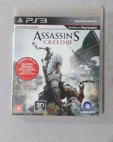 Assassin's Creed III (3) (Seminovo) - PS3