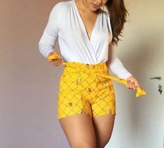 Conjunto short e body 