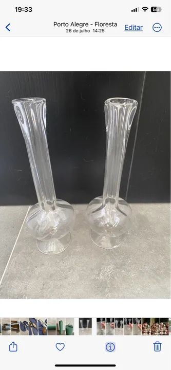 Dupla de Vasos para Flores