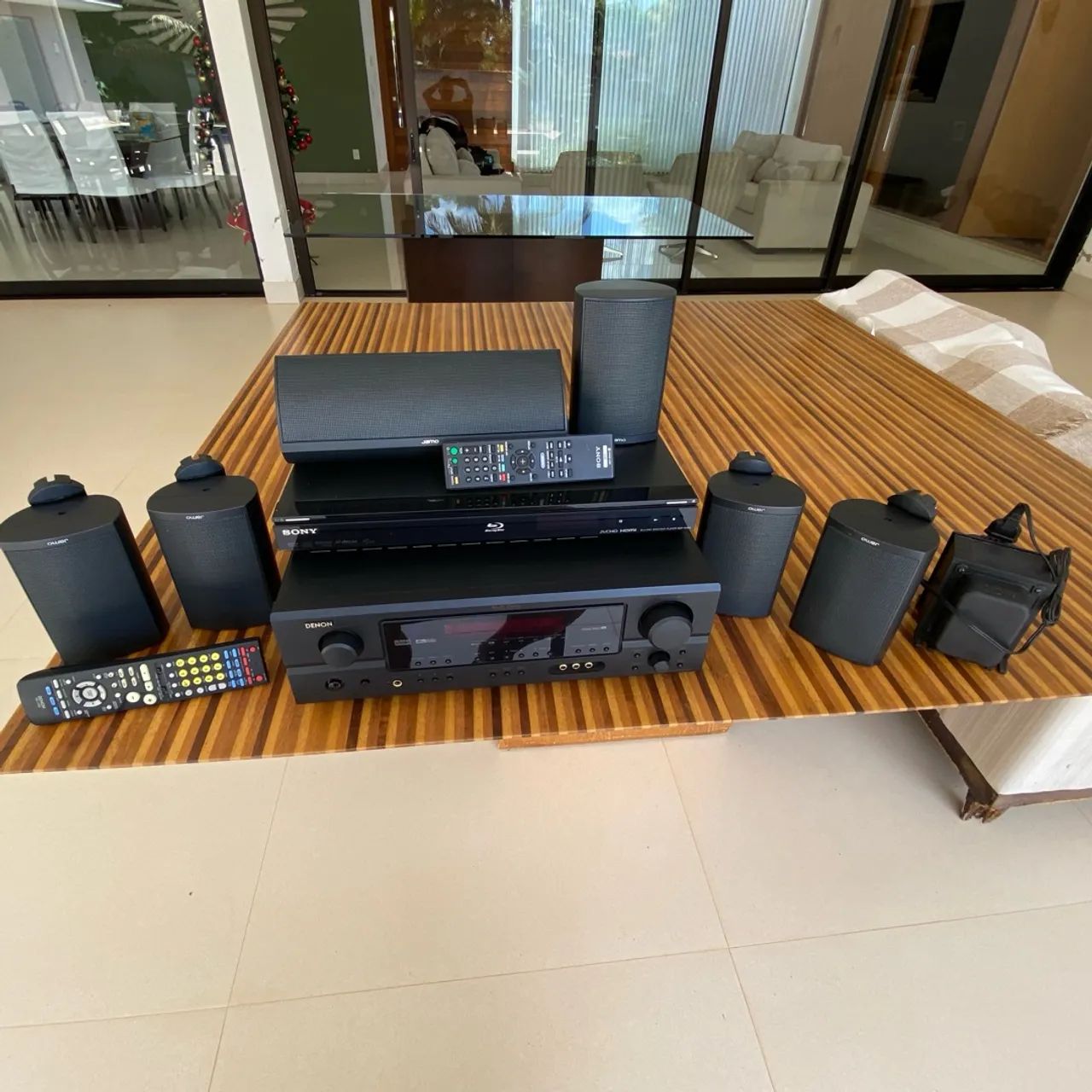 Home Theater Completo com Blu-ray, Receiver e Caixas Acústicas - Foto 3