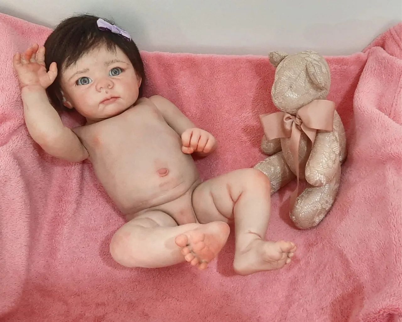 Boneca Reborn Realista - Menina - Foto 2