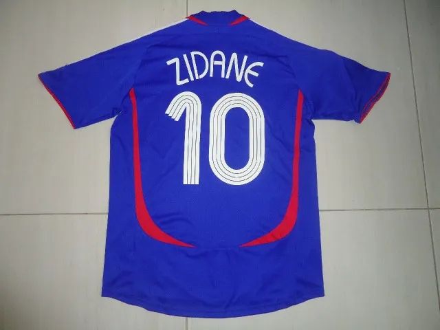 Camisa França 2006 10 Zidane - Foto 3