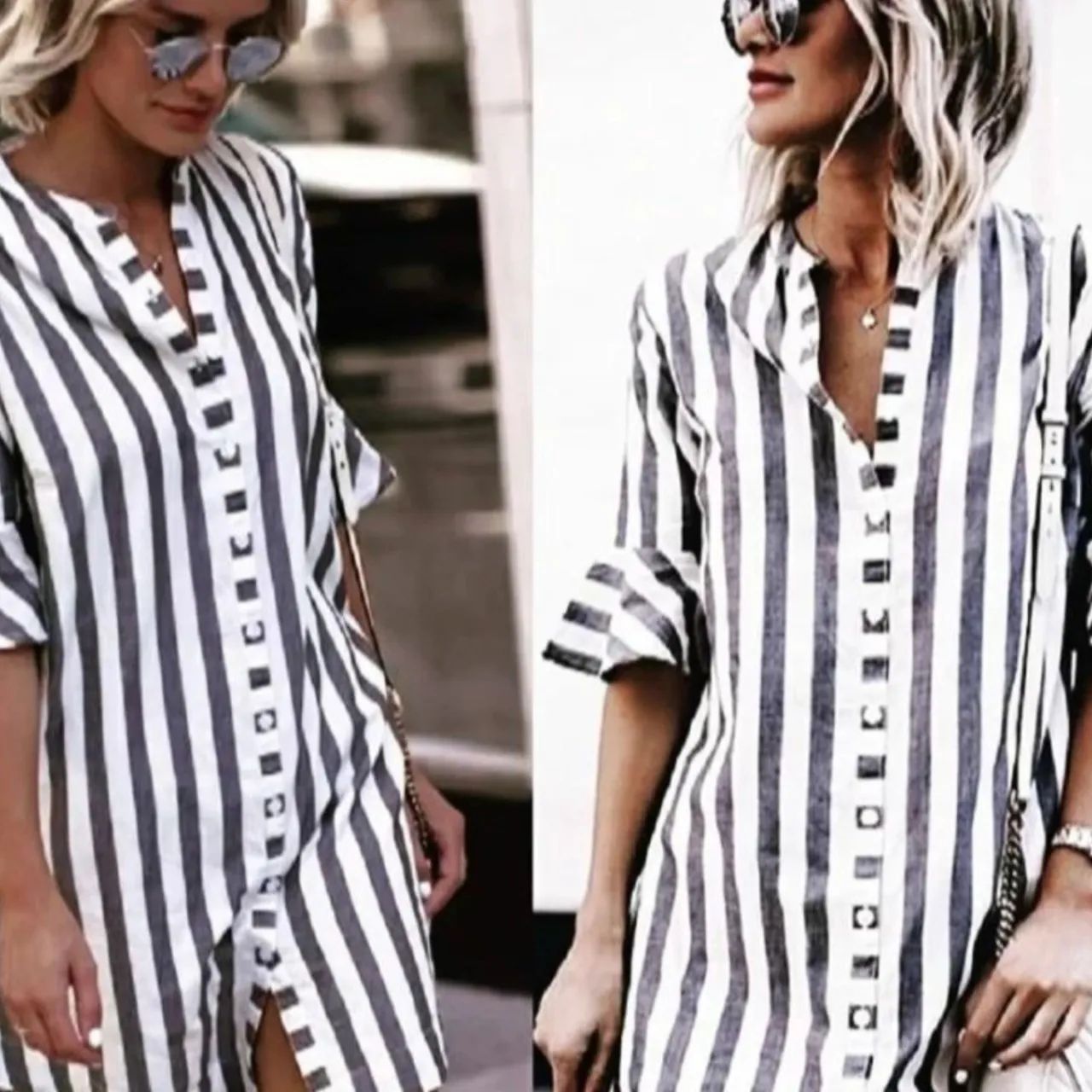 Vestido Chemise - Foto 2