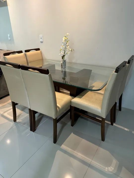 Vidro de mesa