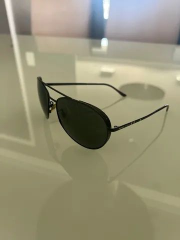 Óculos Aviador Ralph Lauren Original Verde com Case e Flanela