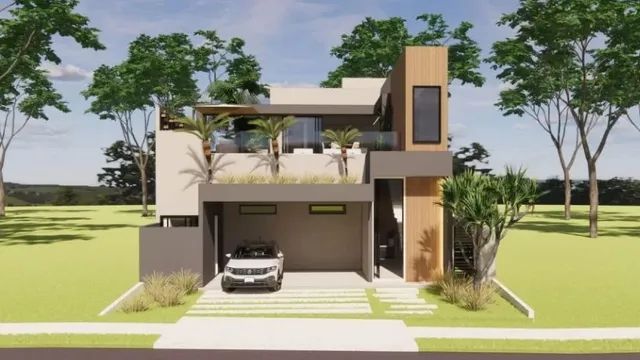 Casa com 3 dormitórios à venda, 271 m² por R$ 2.590.000,00 - Santorini Residencial Club - 