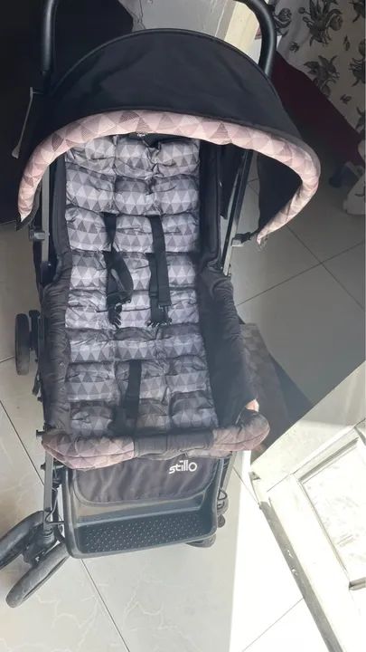 Carrinho de bebê usado em perfeito estado! - Foto 5