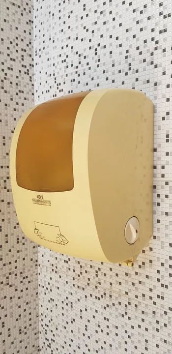 3 Toalheiros Dispenser Papel Toalha Bobina Auto Corte  - Foto 3