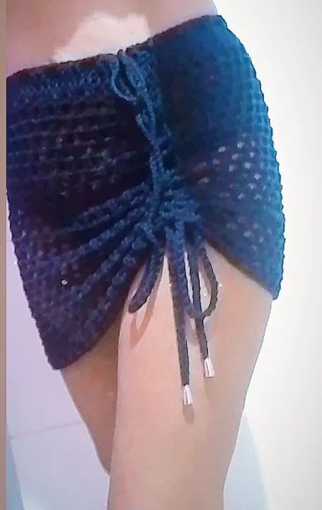 Top / conjunto de crochê praiano  - Foto 5