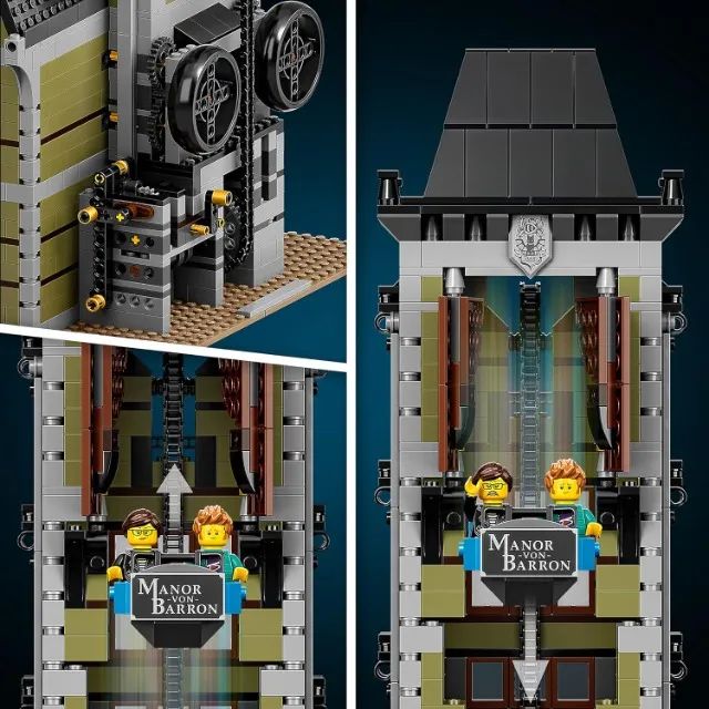 Lego 10273 Casa Mal Assombrada 3231 peças Haunted House  - Foto 3