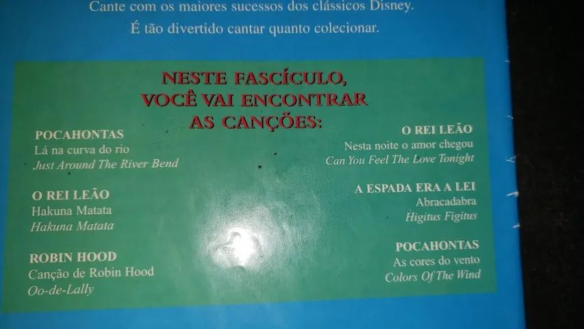 Revistas(2) cante com Disney - Foto 3
