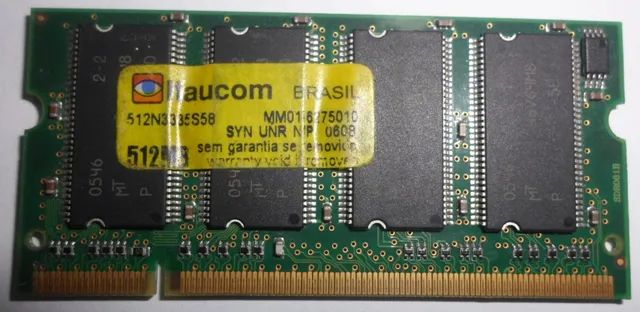 Memoria p/Notebook 512 MB64842095102978120