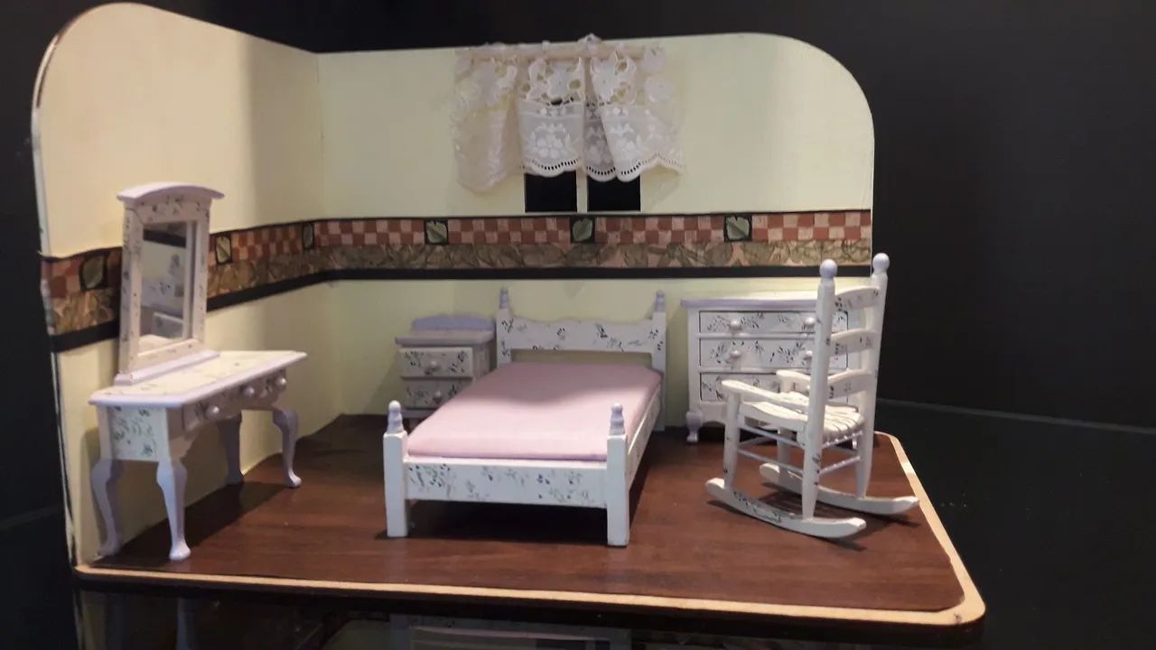 Casa de Bonecas - Quarto Completo - Foto 4