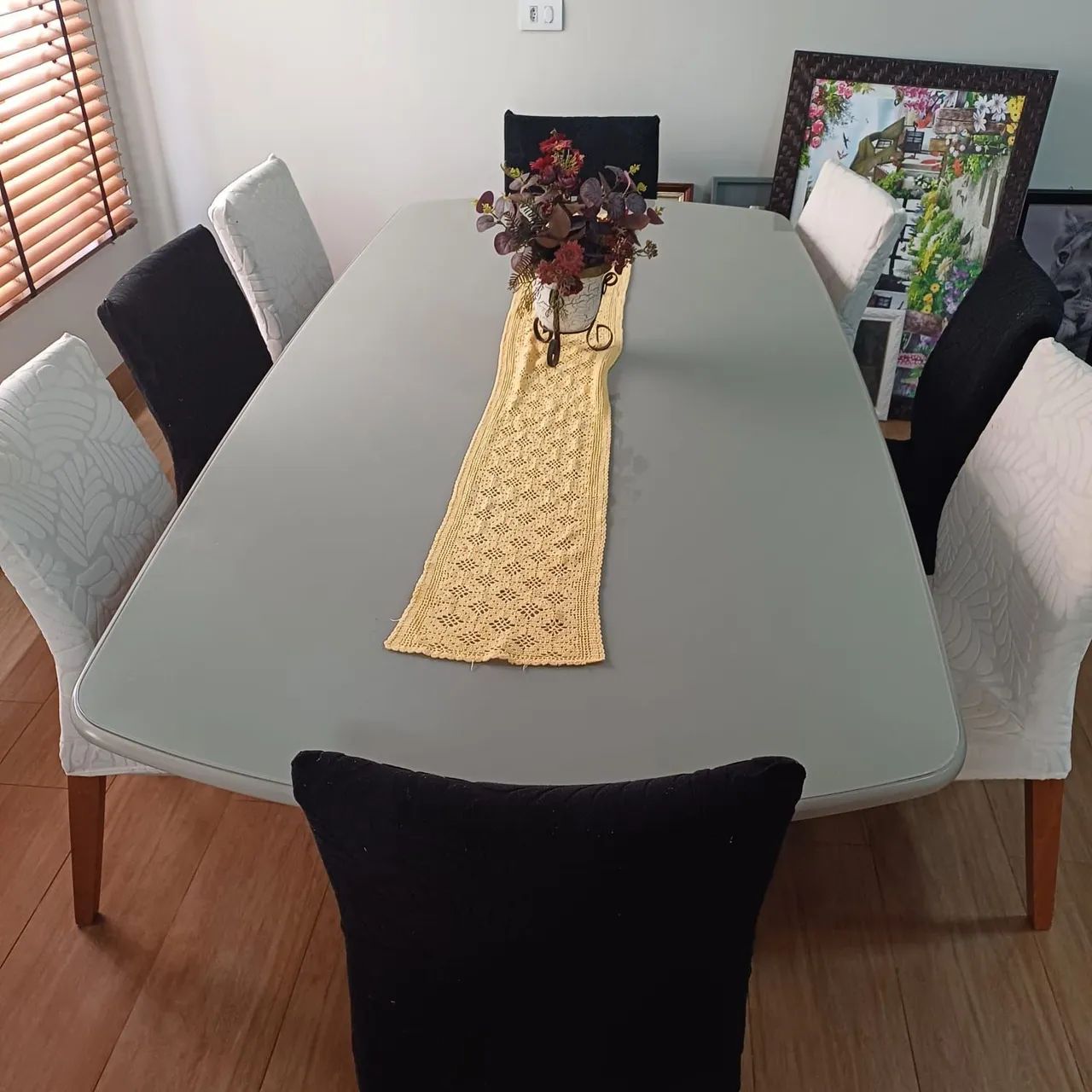 Mesa de jantar 8 cadeiras  - Foto 3