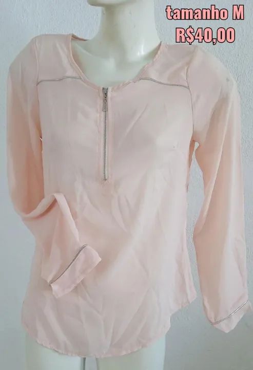 Blusas femininas tamanho M  - Foto 3
