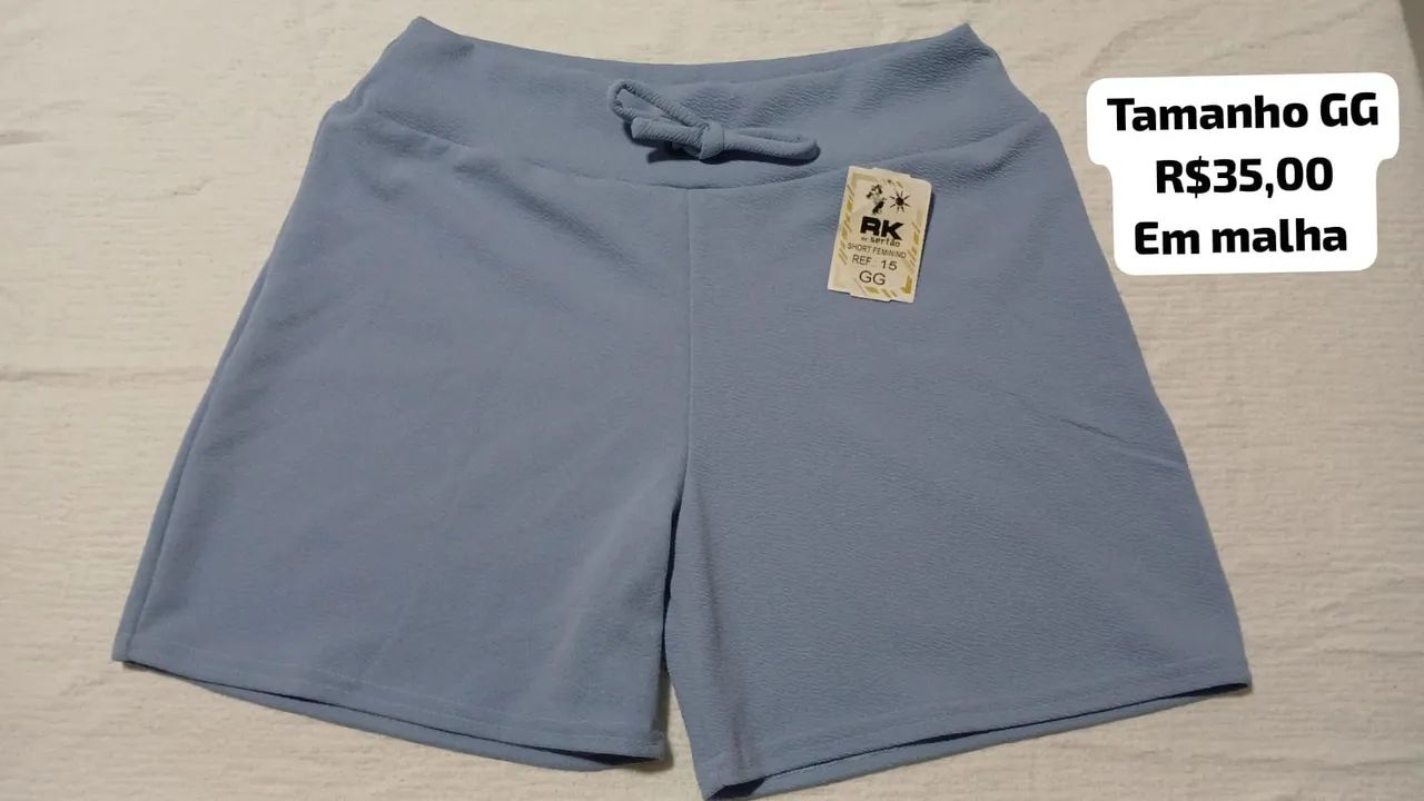 Shorts  GG em Malha conforto e qualidade  - Foto 3