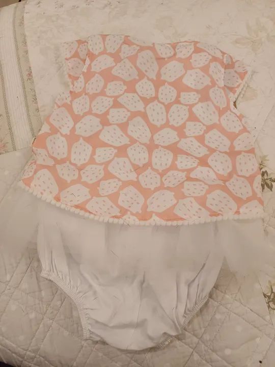 Vestido Bebê com saia de tule Keko Baby 9-12 Meses - novo com etiqueta - Foto 3