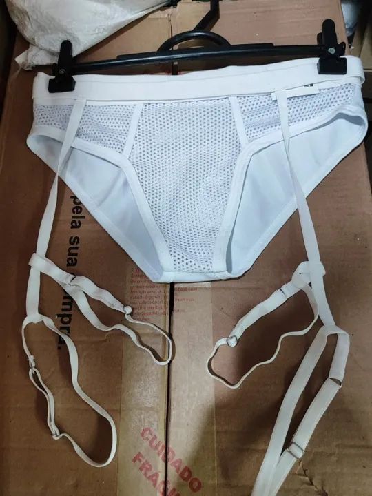 Cueca Slip Cinta Liga Masculino