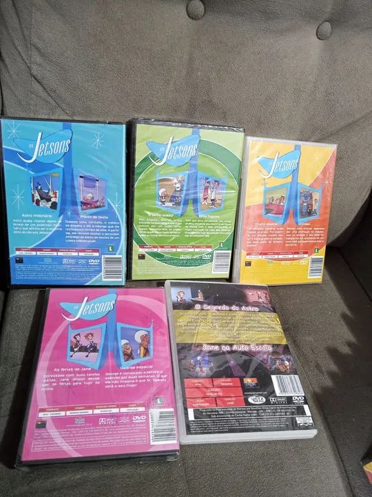 DVDS Coleção Os Jetsons (NOVOS LACRADOS ) - Foto 2
