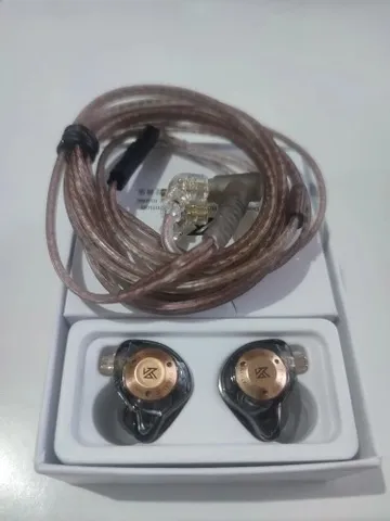 Fone De Ouvido Kz Edx Pro X Com Microfone - Preto
