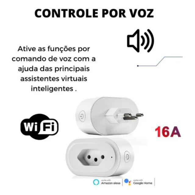 Tomada Inteligente Wifi Compatível Com Alexa - Foto 4