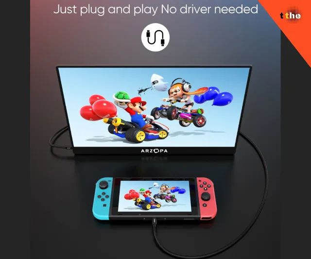 Monitor Portátil Arzopa 15,6" 1920x1080 144Hz - Foto 3