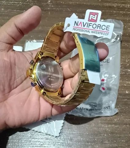 Relógio naviforce original aprovar de água  - Foto 3