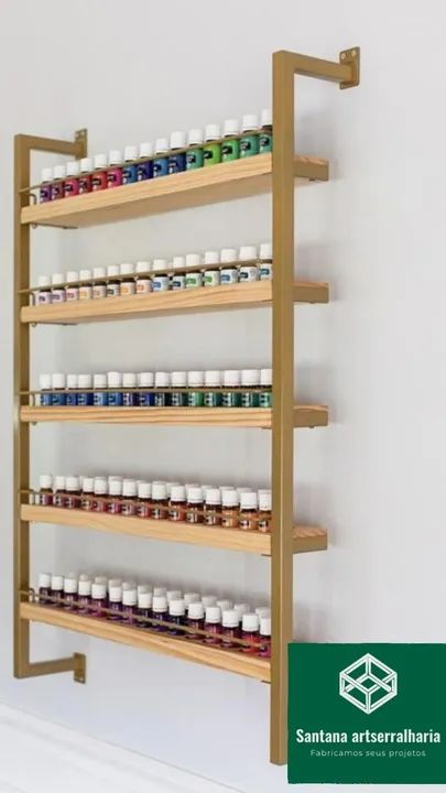 Expositor de esmalte estilo industrial  - Foto 4