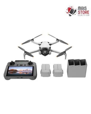 Drone Dji Mini 4 Pro Fly More Combo Plus  (DJI Rc 2) (Rc) (Novo/Lacrado)