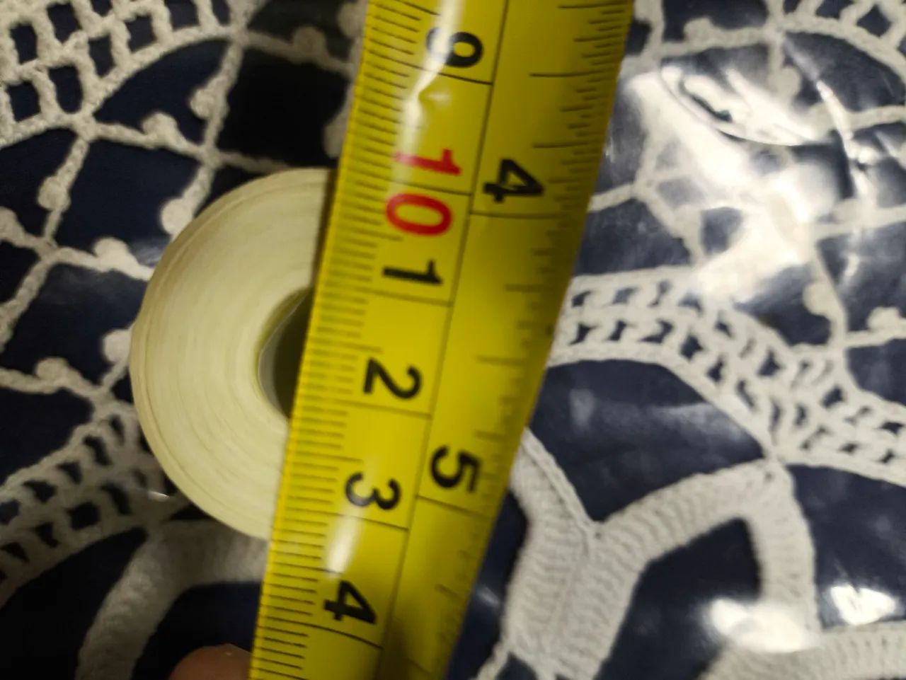 Kit de 90 Bobinas de papel térmico 57mm Amarelo- Para máquinas cartão e mini impressoras - Foto 5