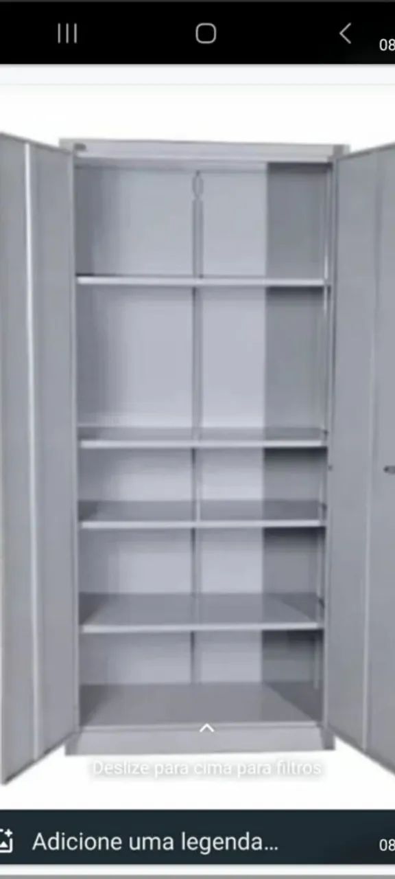 Armários de aço PA 1,50 cm PA 1,70 cm PA 0,90  cm.( só novos )Leia Bem a Descrição  - Foto 4