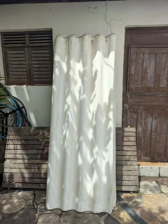 Telhas onduladas de fibro-cimento (Brasilit) 10U